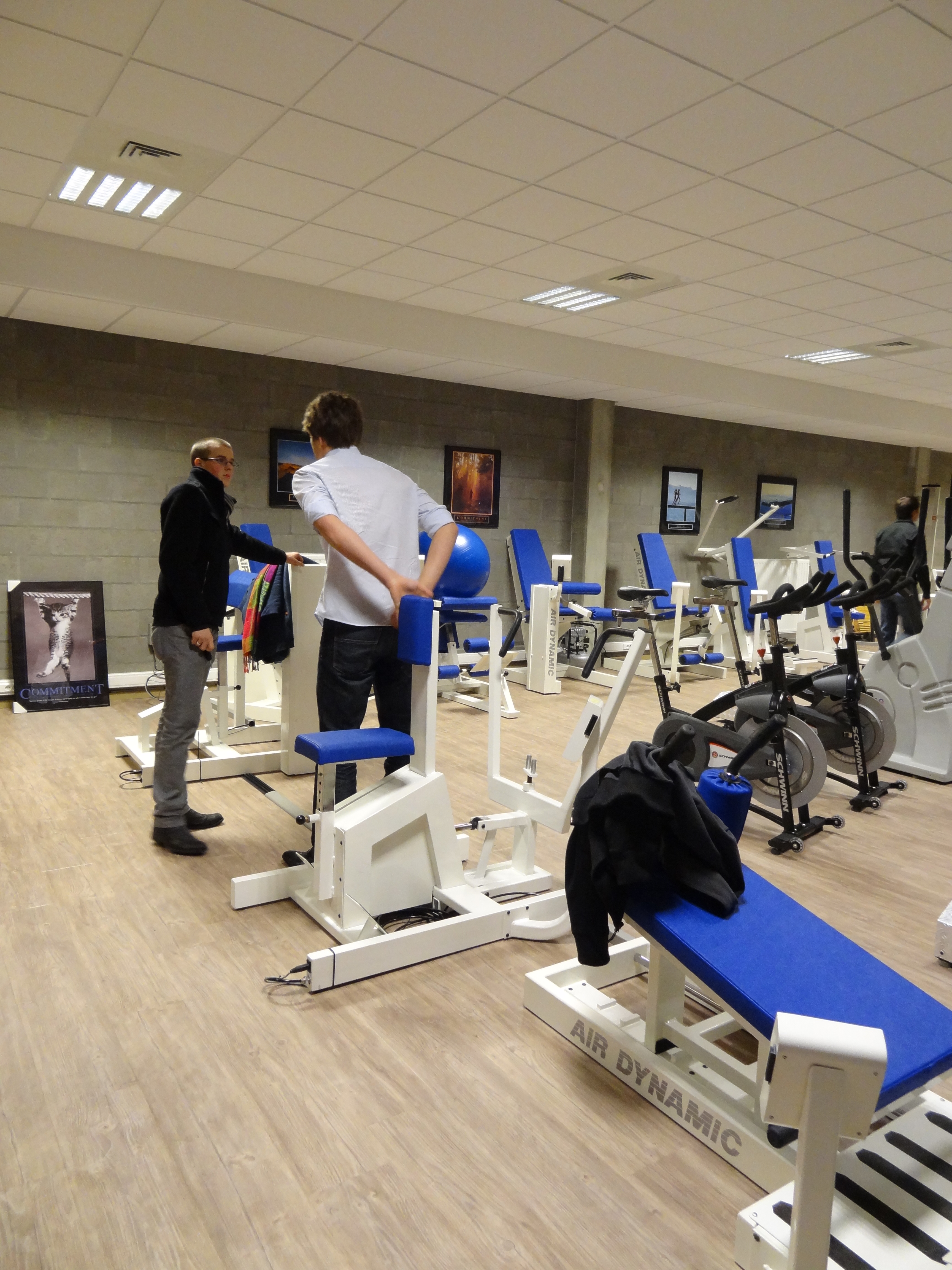 Private Fitness Amigos in gebruik