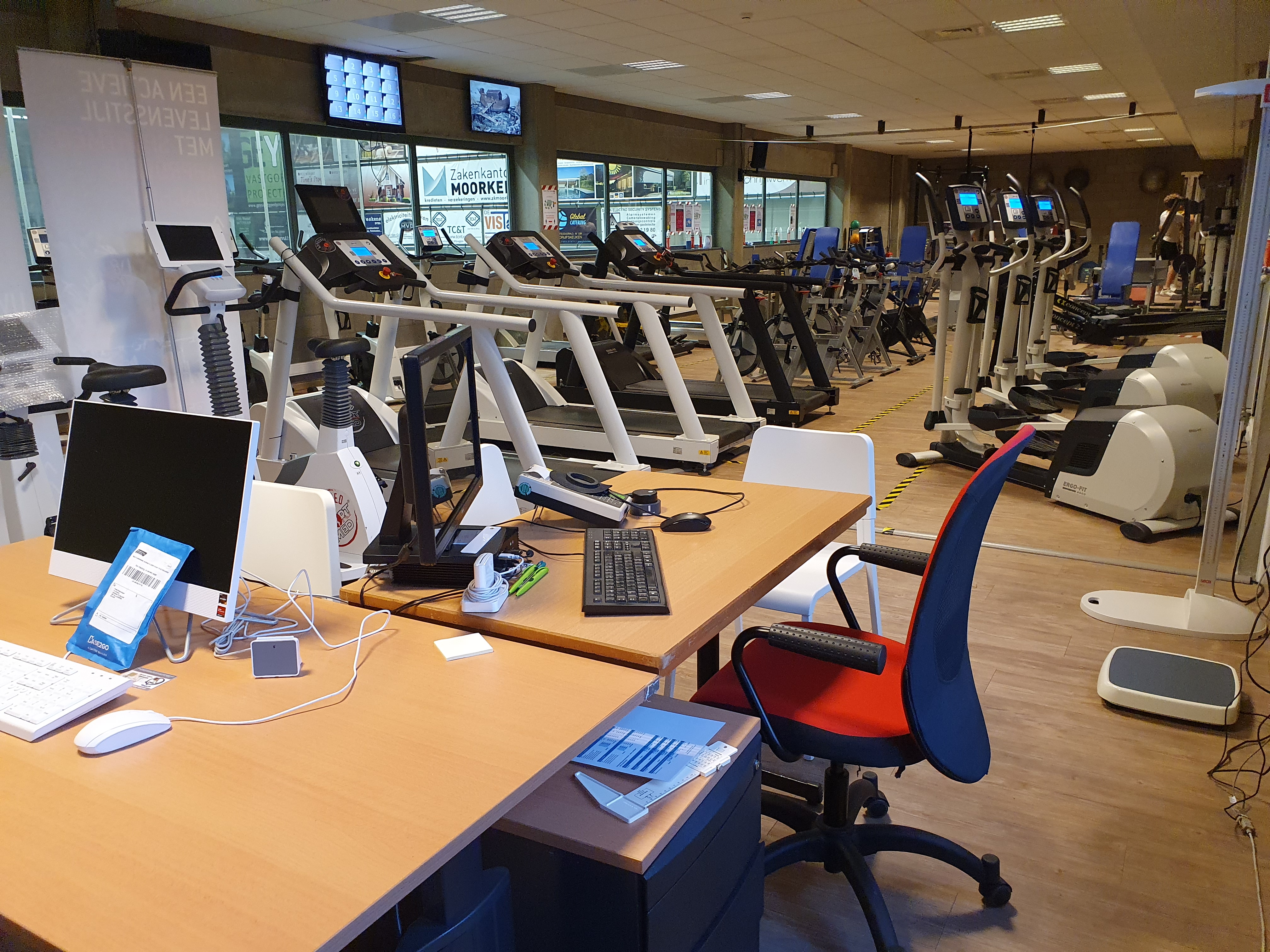Interieur van Private Fitness Amigos
