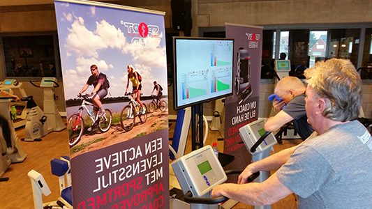 Inrichting van de fitnessruimte van Private Fitness Amigos
